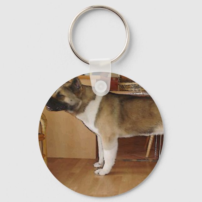 Akita Keychain (Front)