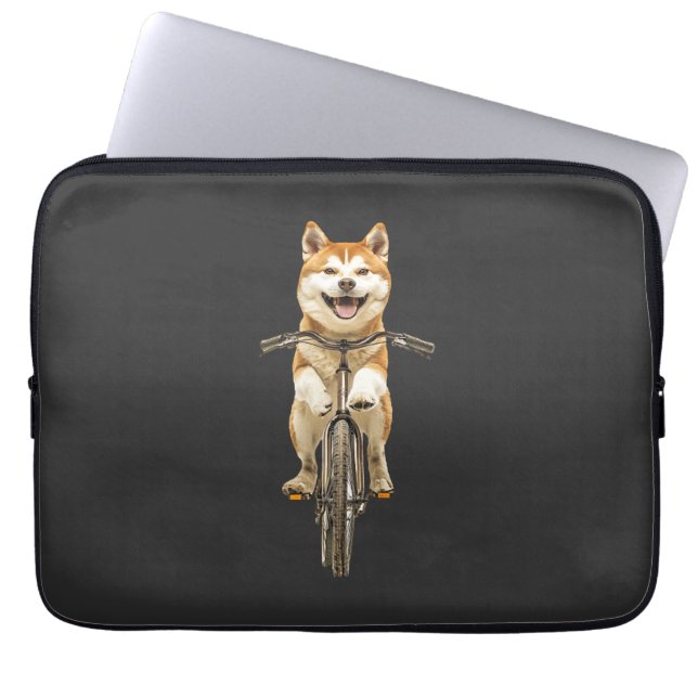 Akita  laptop sleeve (Front)