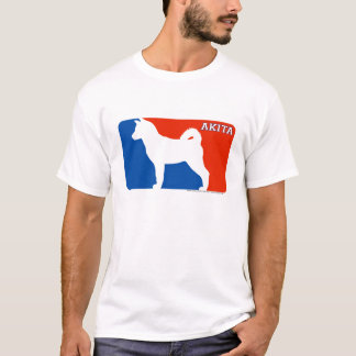 Akita Major League Dog T-Shirt