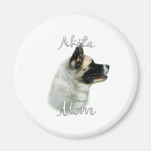 Akita Mom 2 Magnet