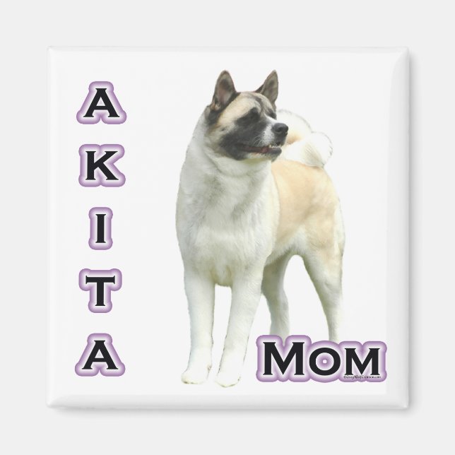 Akita Mom 4 - Magnet (Front)
