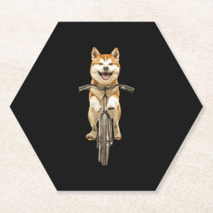 Akita  paper coaster