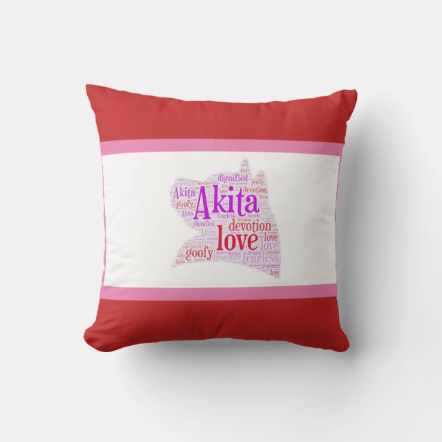Akita Pillow Talk (Front)