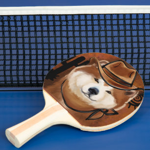 AKITA          PING PONG PADDLE