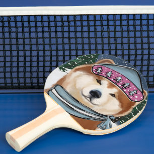 AKITA        PING PONG PADDLE