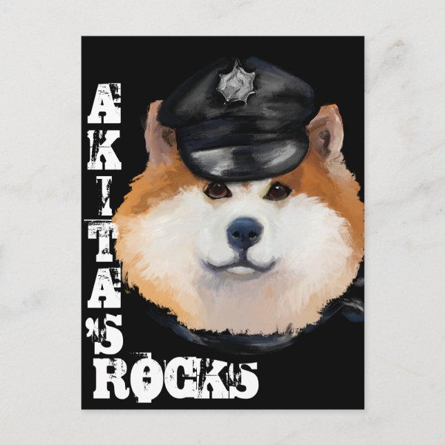 AKITA    POSTCARD (Front)