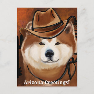 AKITA POSTCARD