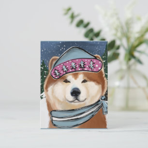 AKITA          POSTCARD