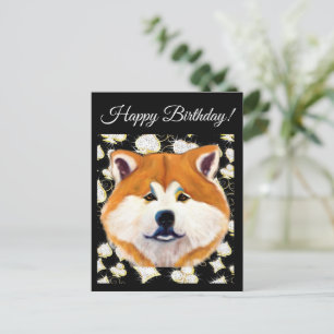 AKITA POSTCARD