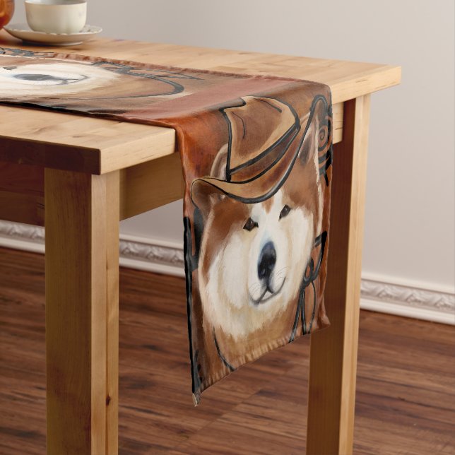AKITA                 SHORT TABLE RUNNER (In Situ)