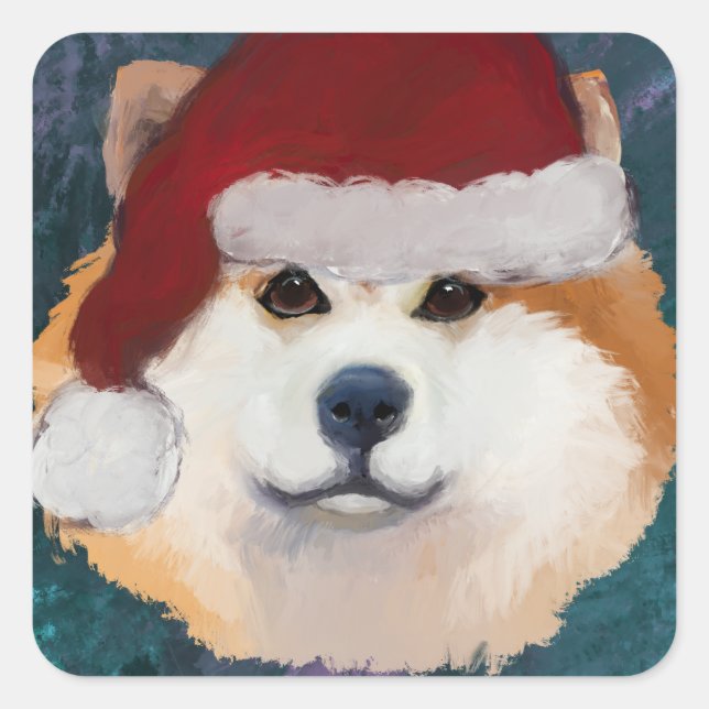 AKITA         SQUARE STICKER (Front)