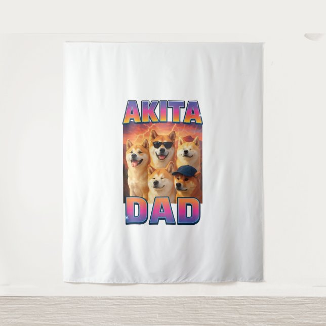 Akita Tapestry (Front)