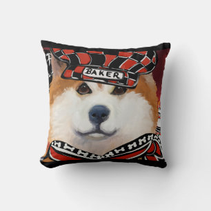AKITA   THROW PILLOW
