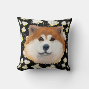 AKITA         THROW PILLOW
