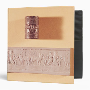 Akkadian cylinder seal and impression binder