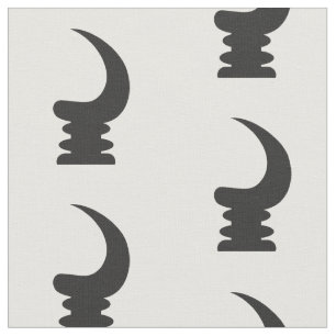 AKOBEN War Horn Symbol Of Vigilance Fabric