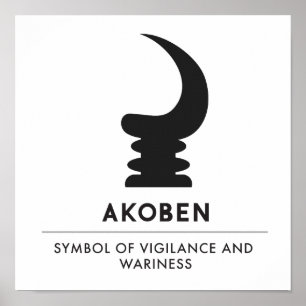AKOBEN   War Horn   Symbol Of Vigilance Poster