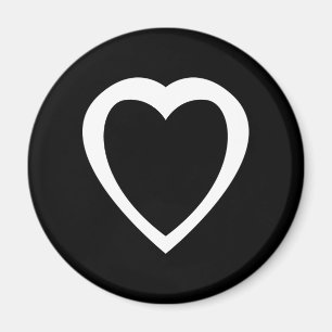 Akoma Symbol for Patience and Tolerance White Magnet