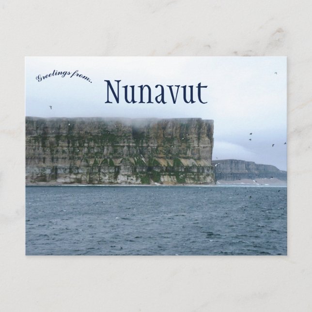 Akpatok Island Nunavut Canada Postcard (Front)