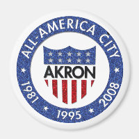 Akron all America City Magnet