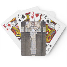Akron Goddess of Flight Bicycle Playing Cards