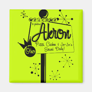 Akron Jojo's & Chicken Magnet