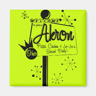 Akron Jojo's & Chicken Magnet