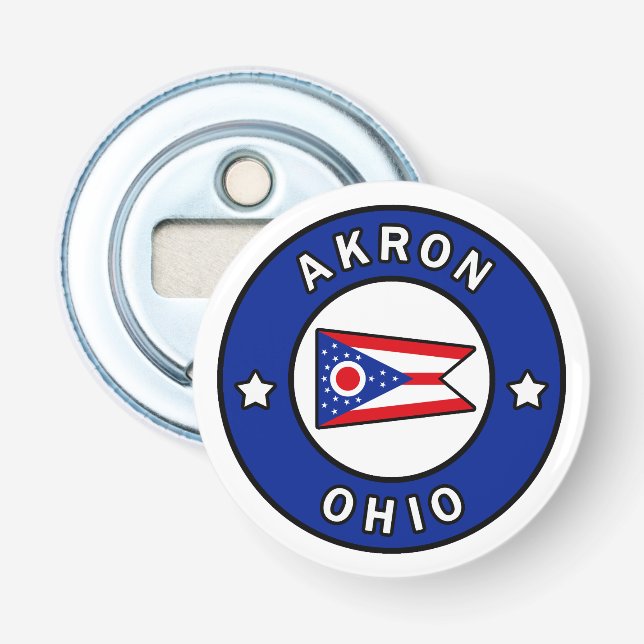 Akron Ohio Bottle Opener (Front)