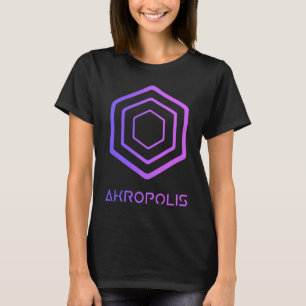 AKROPOLIS Crypto Decentralized Blockchain AKRO DeF T-Shirt