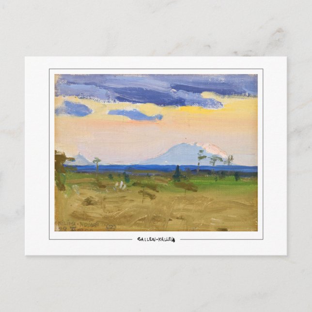 Akseli Gallen-Kallela #304 - Carte postale Art (Devant)