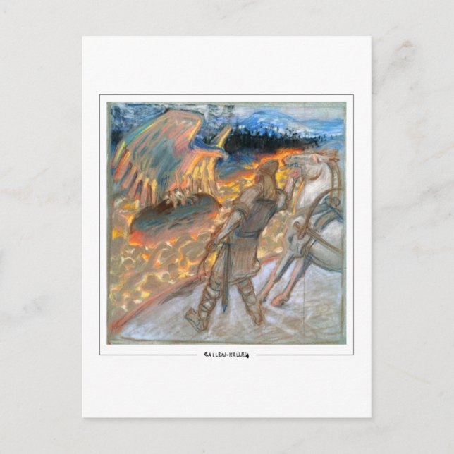 Akseli Gallen-Kallela #355 - Carte postale Art (Devant)