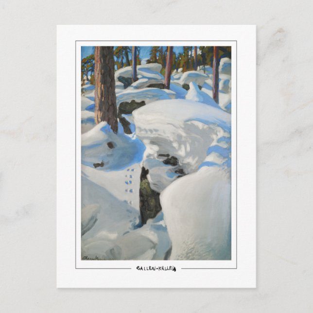 Akseli Gallen-Kallela #385 - Fine Art Postcard (Front)