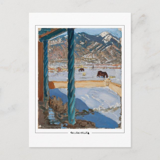 Akseli Gallen-Kallela #59 - Carte postale Art (Devant)