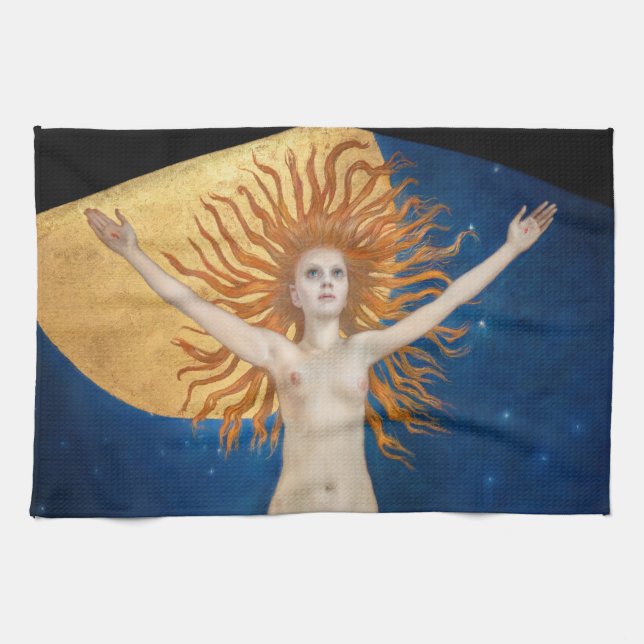 Akseli Gallen-Kallela - Ad Astra Kitchen Towel (Horizontal)
