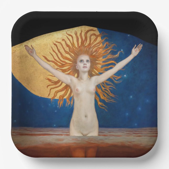 Akseli Gallen-Kallela - Ad Astra Paper Plate (Front)