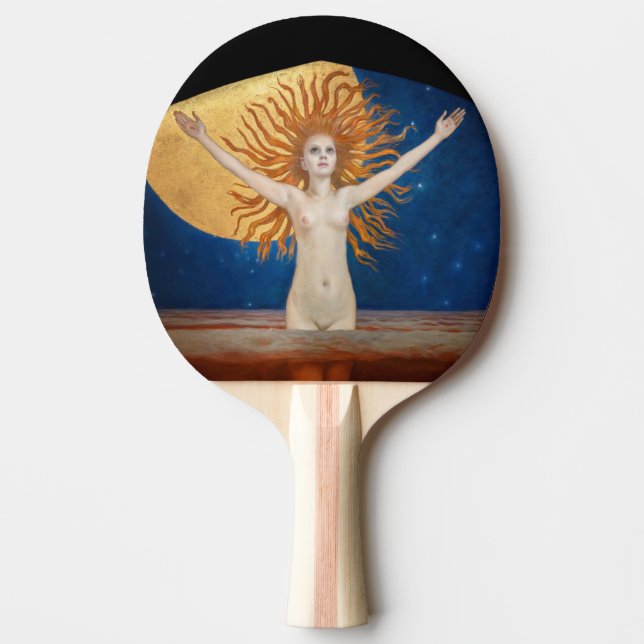 Akseli Gallen-Kallela - Ad Astra Ping Pong Paddle (Front)