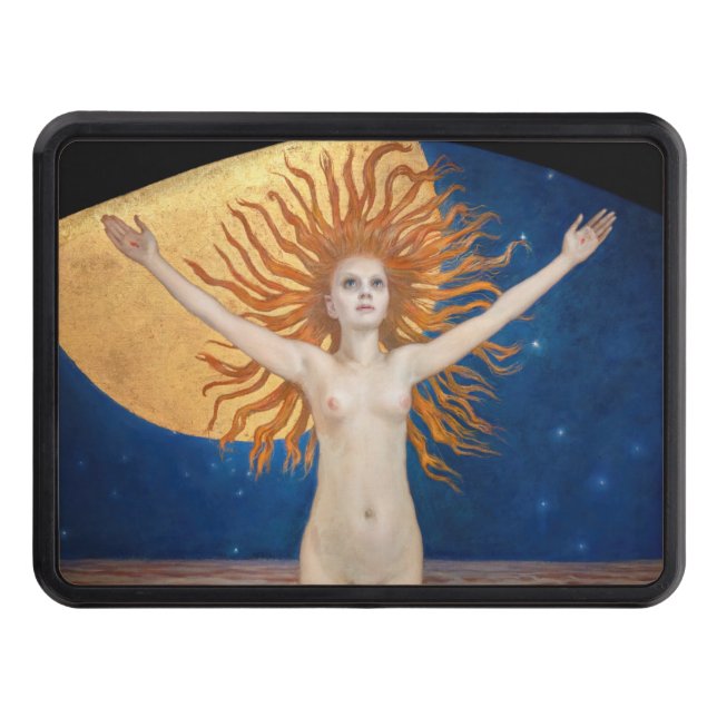 Akseli Gallen-Kallela - Ad Astra Trailer Hitch Cover (Front)