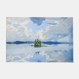 Akseli Gallen-Kallela - Clouds above a Lake Doormat