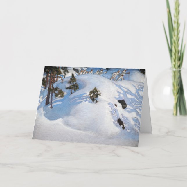 Akseli Gallen-Kallela - February Vision Card (Front)