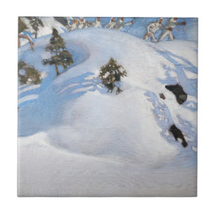 Akseli Gallen-Kallela - February Vision Tile