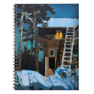 Akseli Gallen-Kallela - Kalela on a Winter Notebook