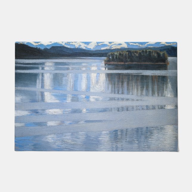 Akseli Gallen-Kallela - Lake Keitele Doormat (Front)