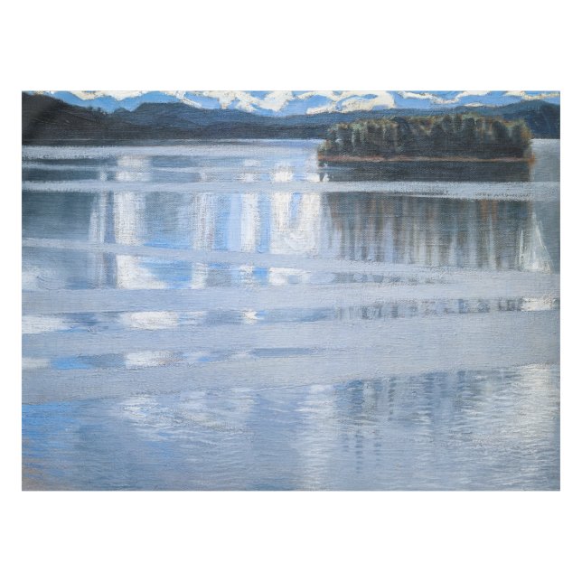 Akseli Gallen-Kallela - Lake Keitele Tablecloth (Front (Horizontal))