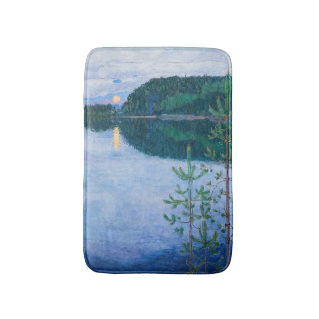 Akseli Gallen-Kallela - Spring Night Bath Mat (Front Vertical)