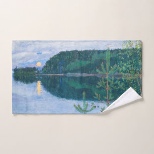 Akseli Gallen-Kallela - Spring Night Bath Towel Set