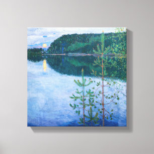 Akseli Gallen-Kallela - Spring Night Canvas Print