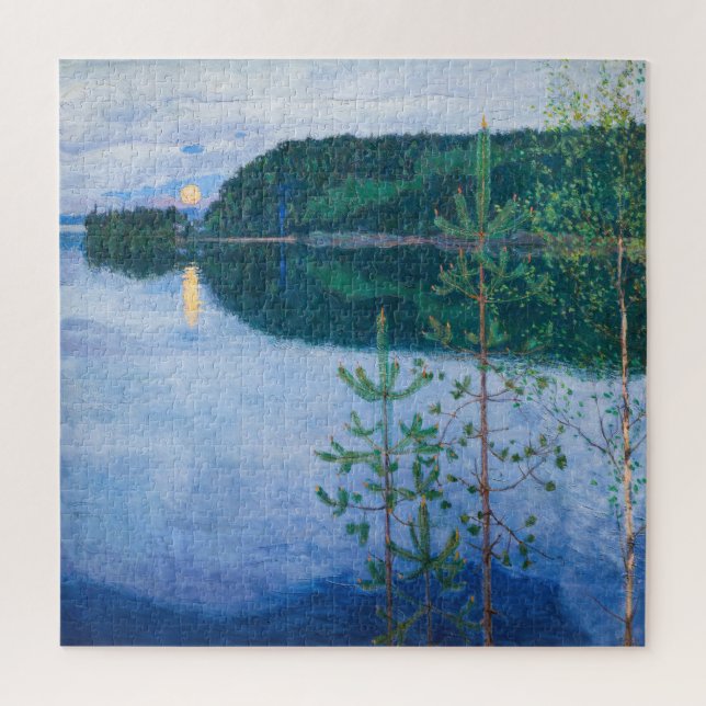 Akseli Gallen-Kallela - Spring Night Jigsaw Puzzle (Vertical)