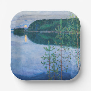 Akseli Gallen-Kallela - Spring Night Paper Plate