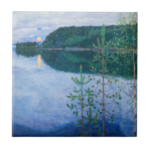 Akseli Gallen-Kallela - Spring Night Tile