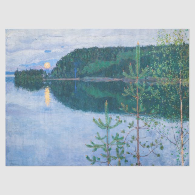 Akseli Gallen-Kallela - Spring Night Tissue Paper (Front)